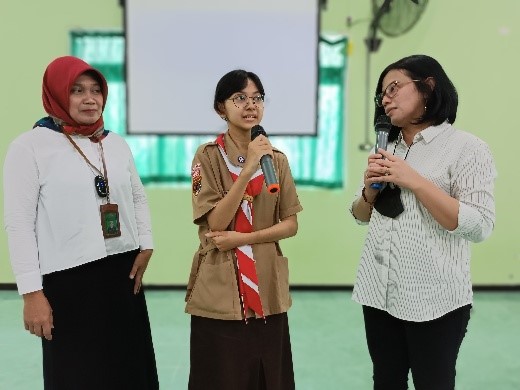 Jaksa Masuk Sekolah di SMA N 5 Surakarta
