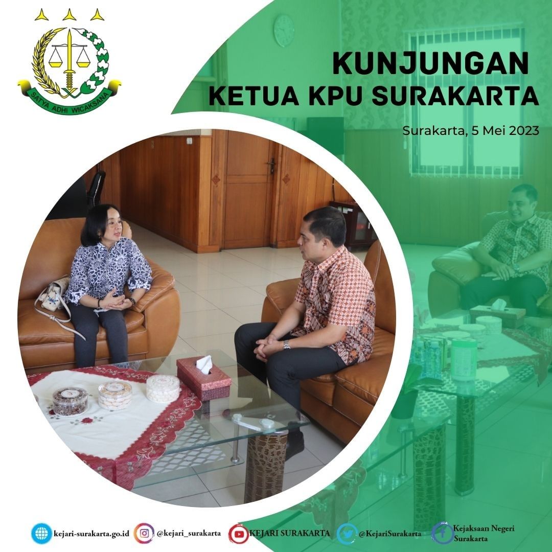 Kunjungan Ketua KPU Surakarta