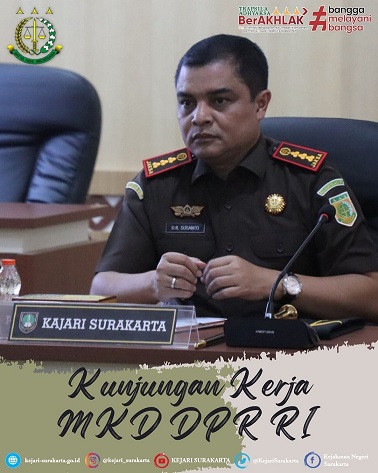 Kunjungan kerja dari Mahkamah Kehormatan Dewan DPR RI