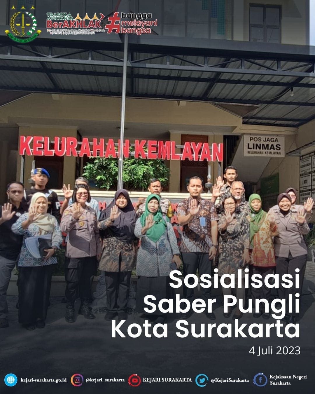 Sosialisasi Saber Pungli Kota Surakarta.