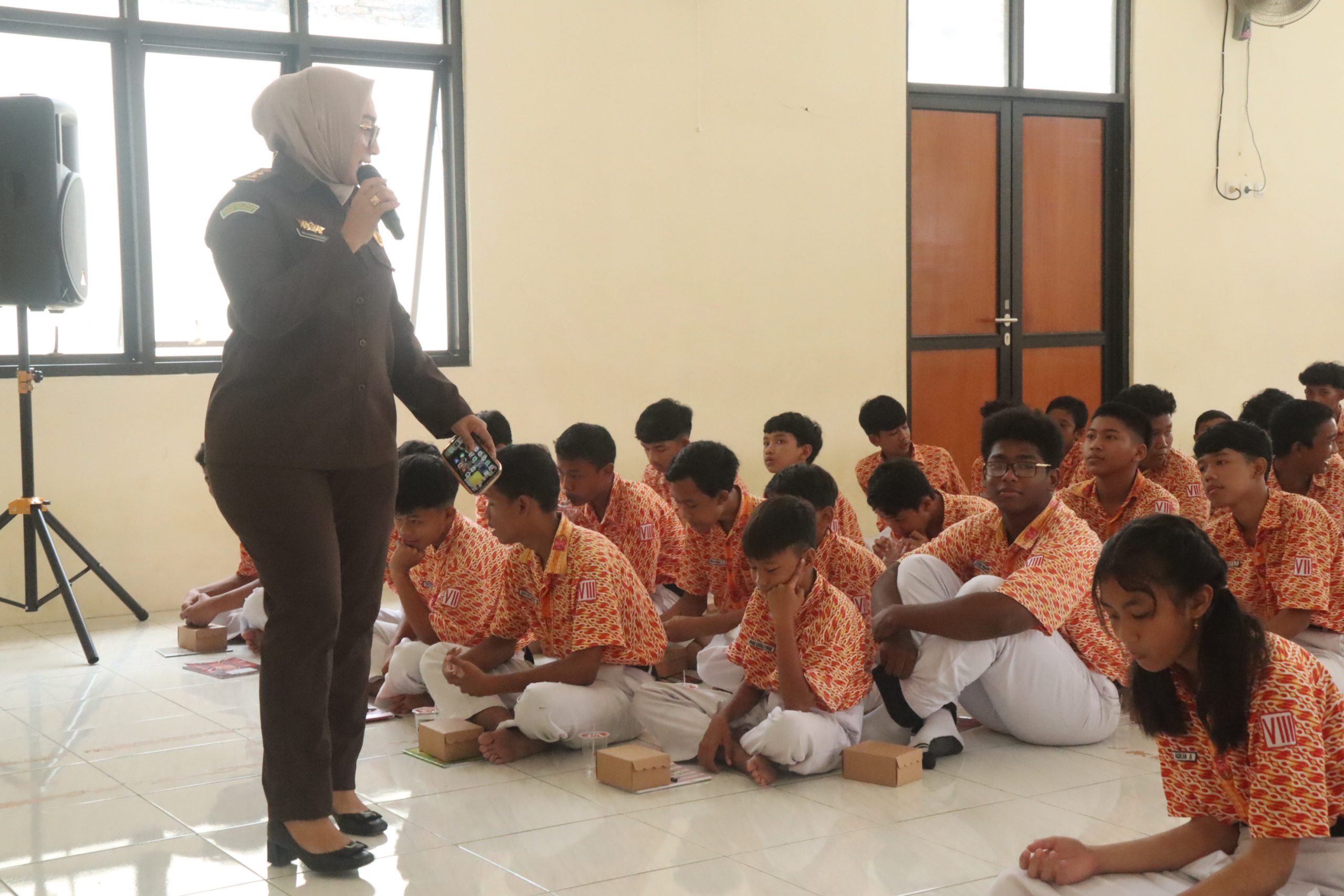 Jaksa Masuk Sekolah di SMP N 21 Surakarta