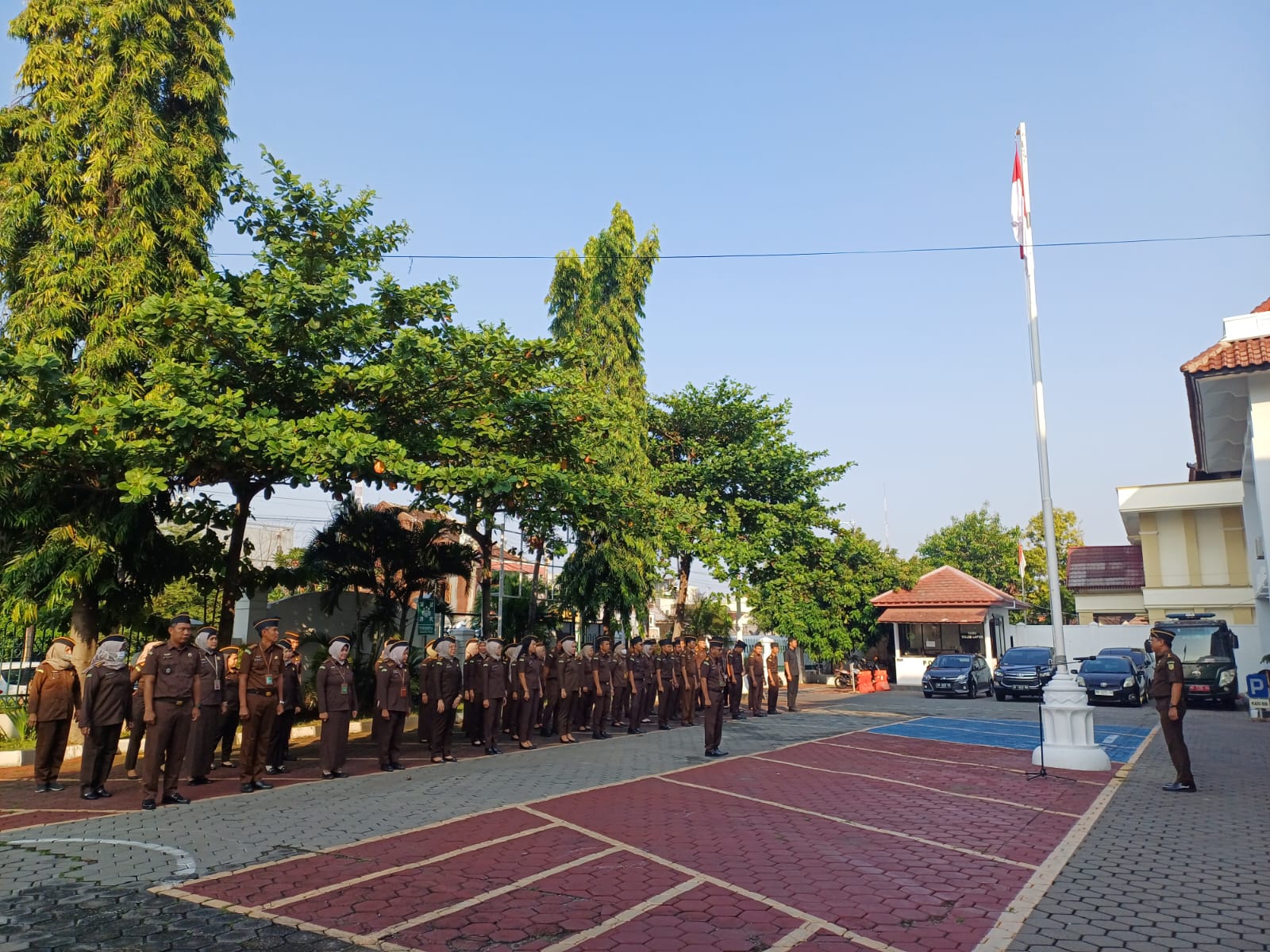 Apel Pagi Kejaksaan Negeri Surakarta