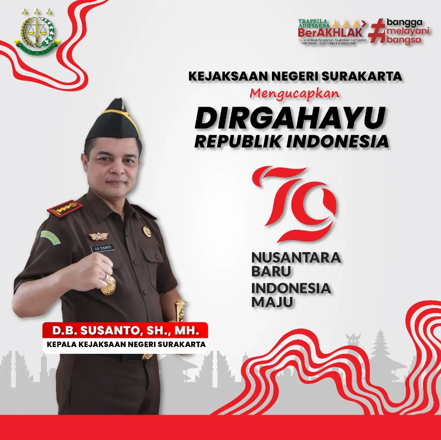Dirgahayu ke-79 Republik Indonesia – Nusantara Baru, Indonesia Maju