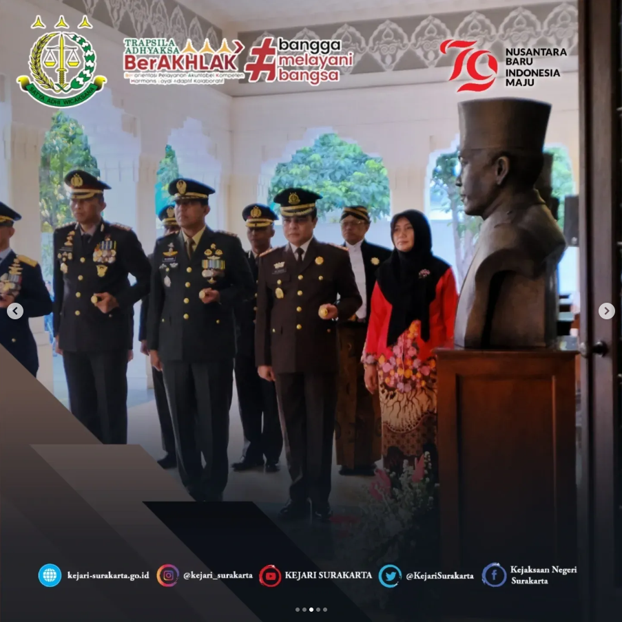 Upacara Pengibaran Bendera dalam rangka memperingati HUT Kemerdekaan Republik Indonesia ke-79