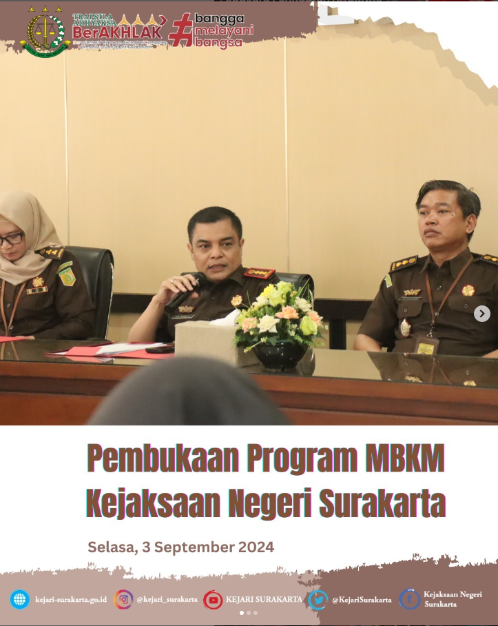  Pembukaan MBKM (Merdeka Belajar Kampus Merdeka)