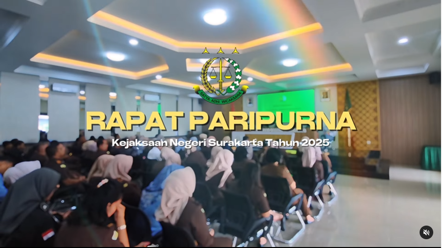 Rapat Paripurna Kejaksaan Negeri Surakarta Tahun 2025