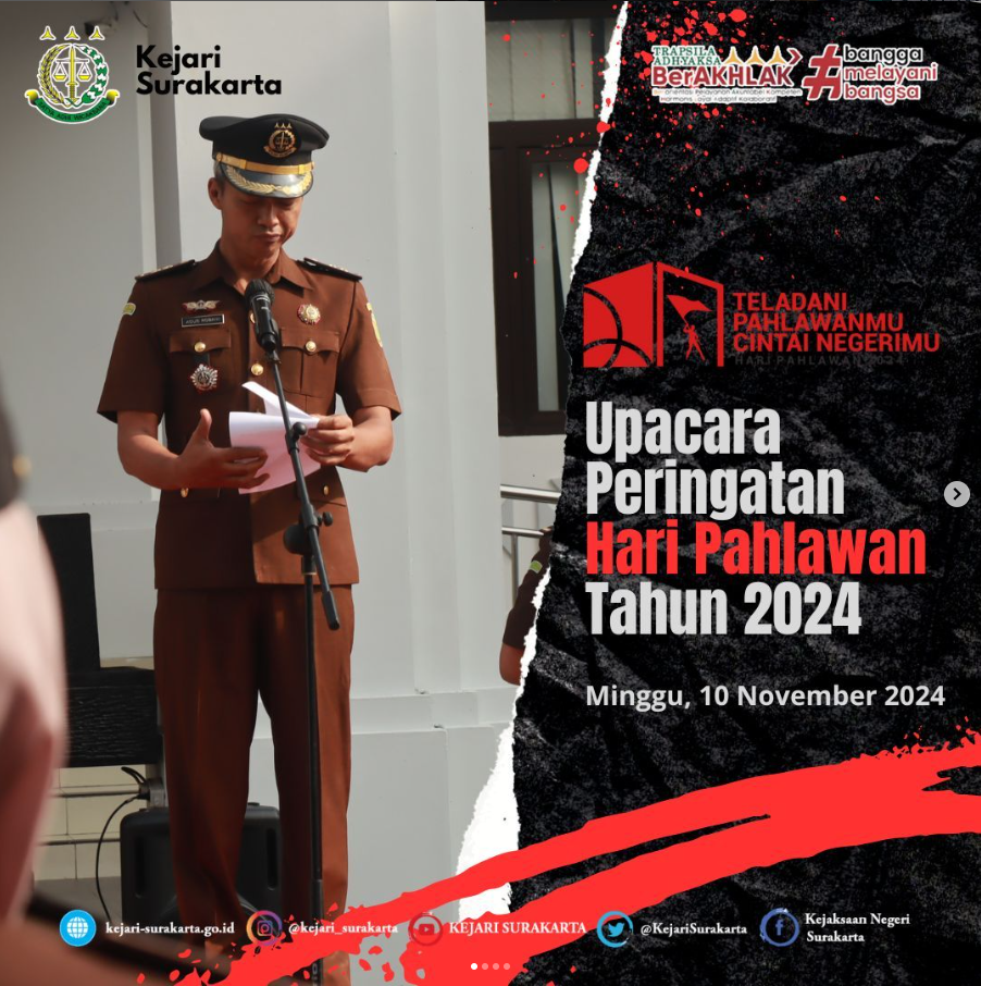 Upacara Peringatan Hari Pahlawan