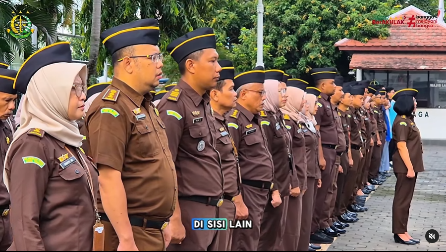 Apel Pencanangan Pembangunan Zona Integritas (ZI) Menuju Wilayah Bebas Korupsi (WBK) Kejaksaan Negeri Surakarta Tahun 2025