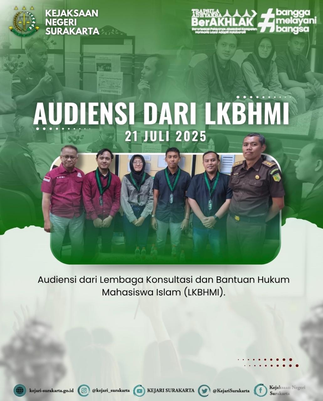 AUDIENSI DARI LKBHMI