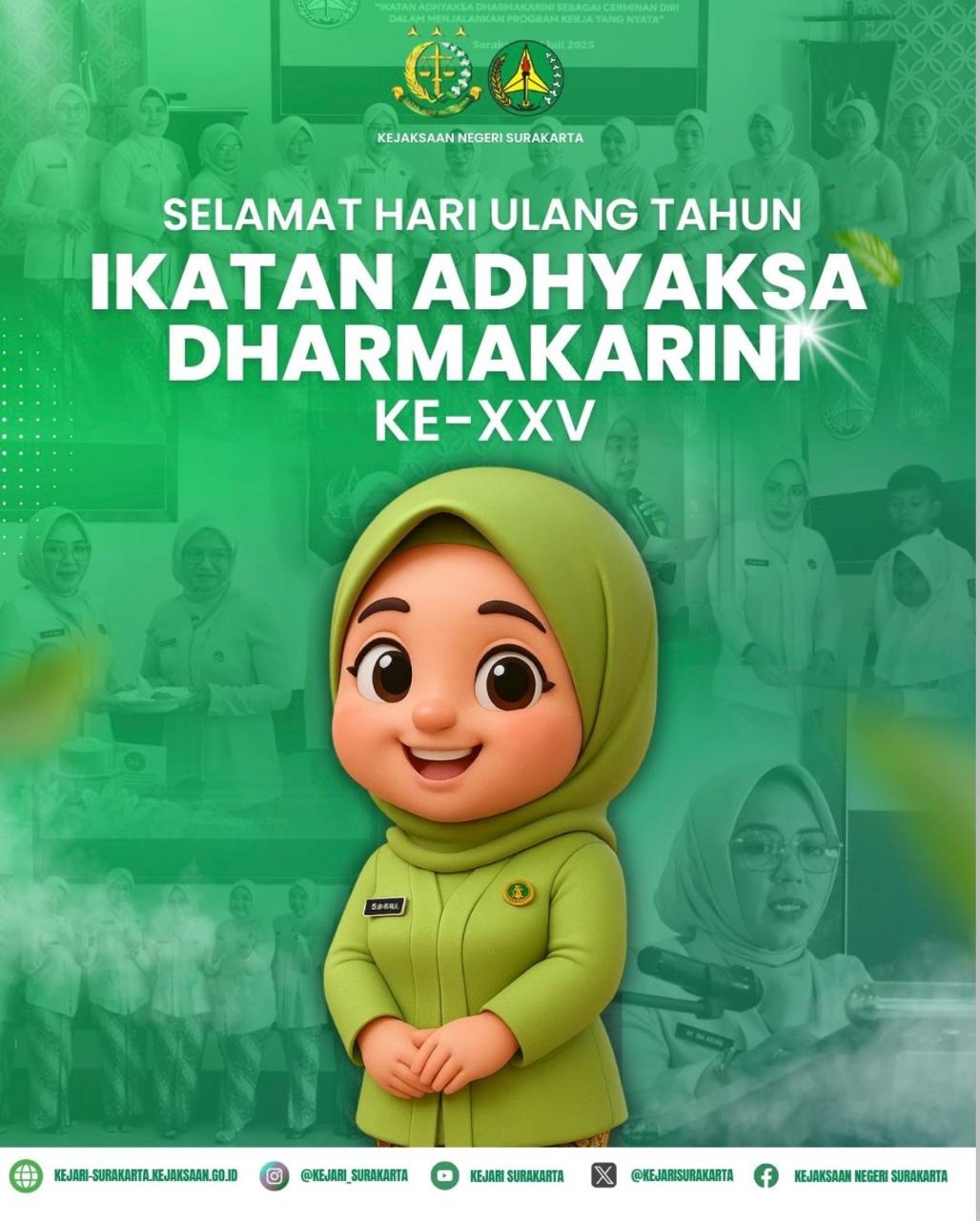 Selamat Hari Ulang Tahun Ikatan Adhyaksa Dharmakarini