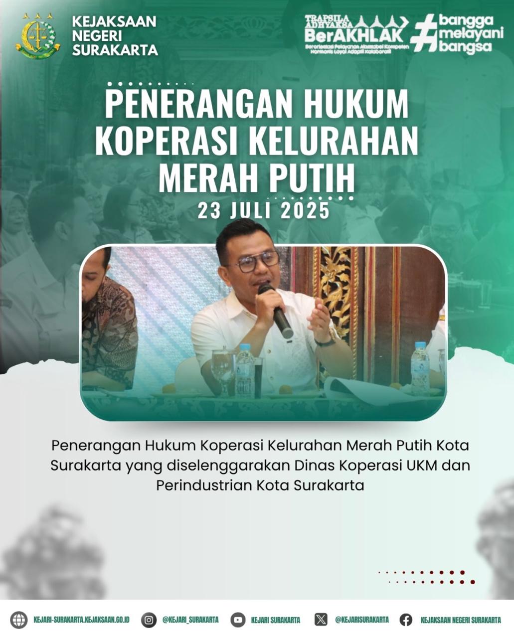 Penerangan Hukum Koperasi Merah Putih
