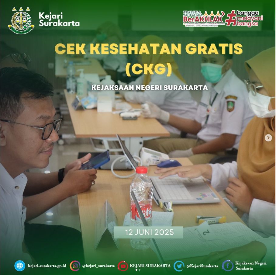 Program Cek Kesehatan Gratis untuk ASN