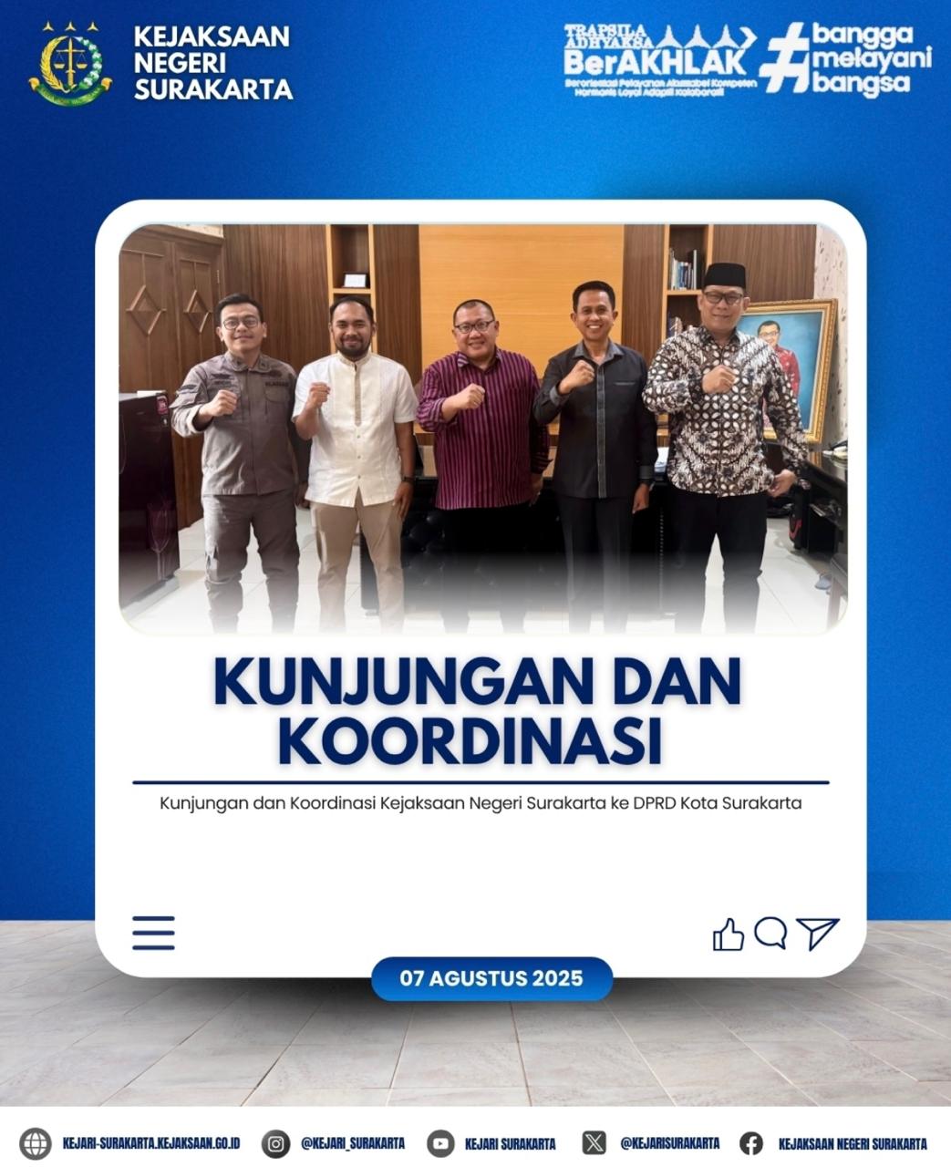 Kunjungan dan Koordinasi