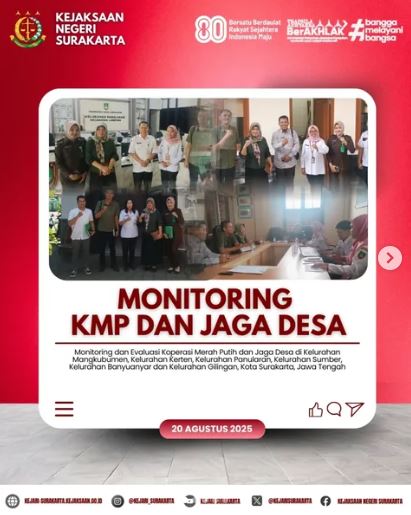 Monitoring KMP Dan Jaga Desa