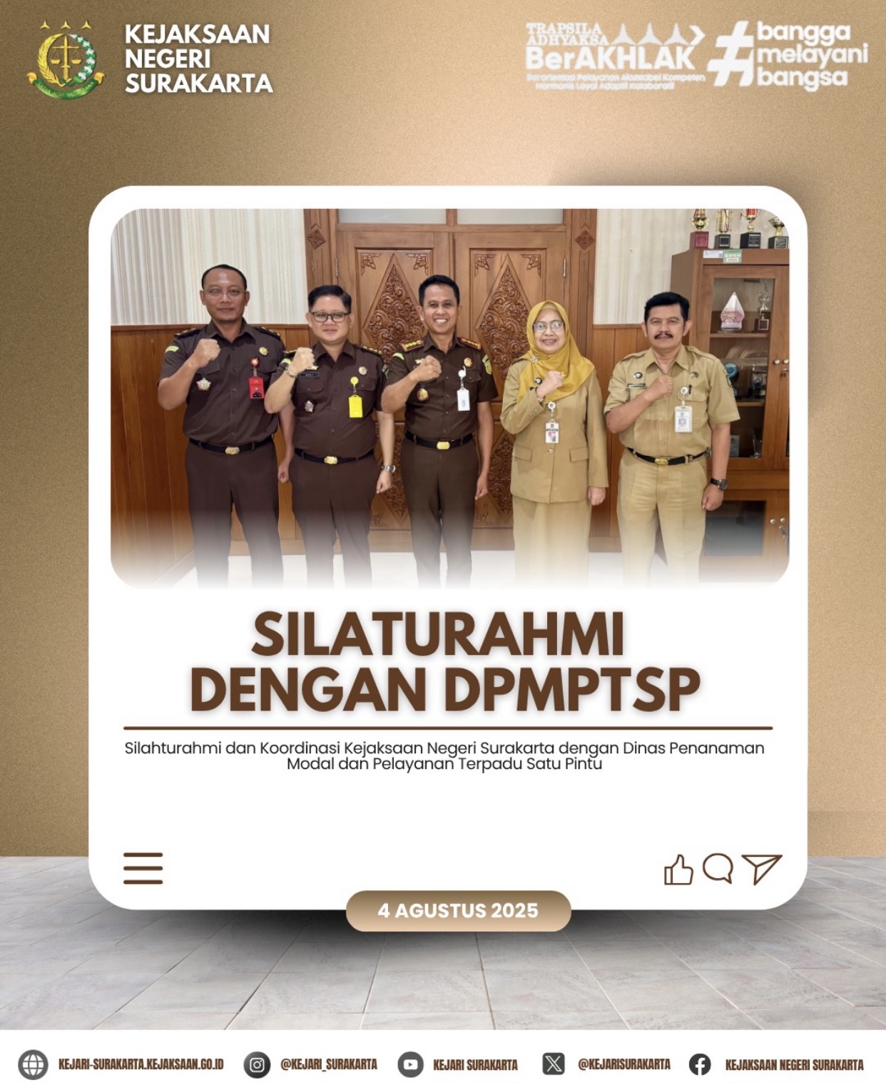 Silaturahmi dengan DPMPTSP