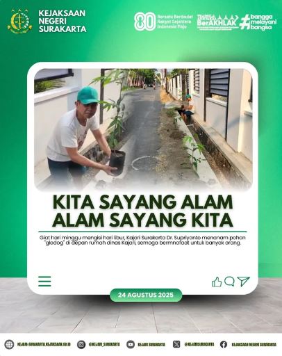 Kita Sayang Alam, Alam Sayang Kita