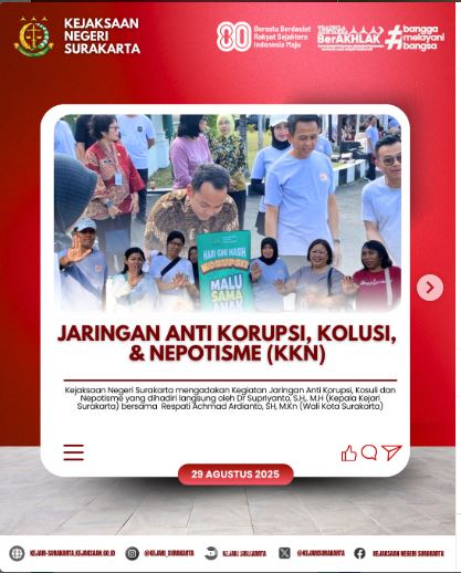Jaringan Anti Korupsi, Kolusi dan Nepotisme (KNN)
