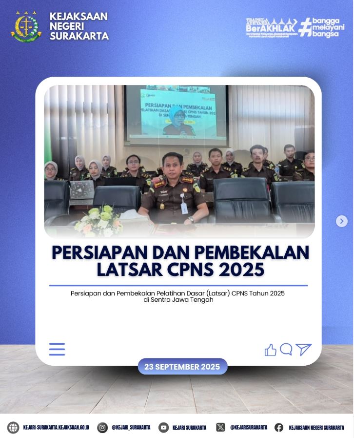 Persiapan & Pembekalan LATSAR CPNS 2025