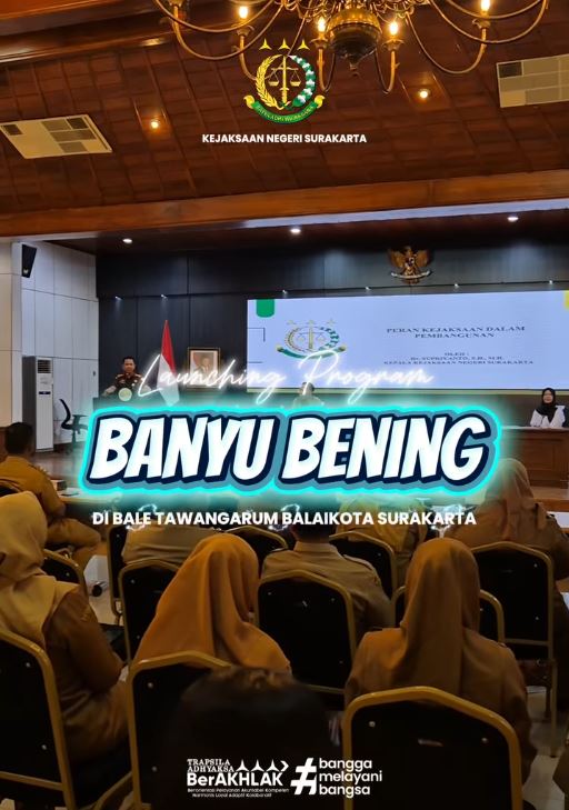 Launching Program Banyu Bening