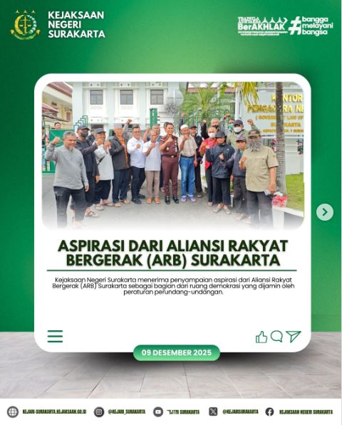Aspirasi Dari Aliansi Rakyat Bergerak (ARB) Surakarta