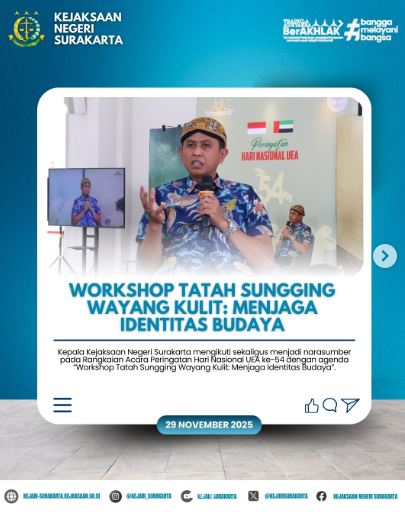 Workshop Tatah Sungging Wayang Kulit : Menjaga Identitas Budaya