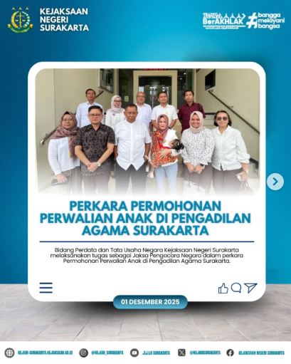 Perkara Permohonan Perwalian Anak Di Pengadilan Agama Surakarta