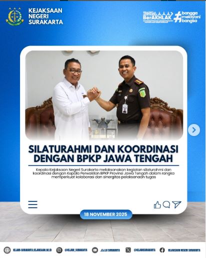 Silaturahmi dan Koordinasdi dengan BPKD Jawa Tengah