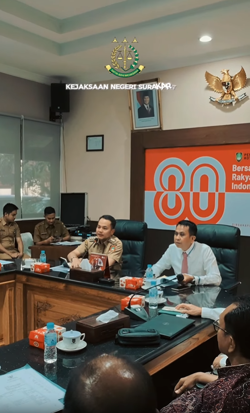 Rapat Evaluasi Pekerjaan Masjid Taman Sriwedari