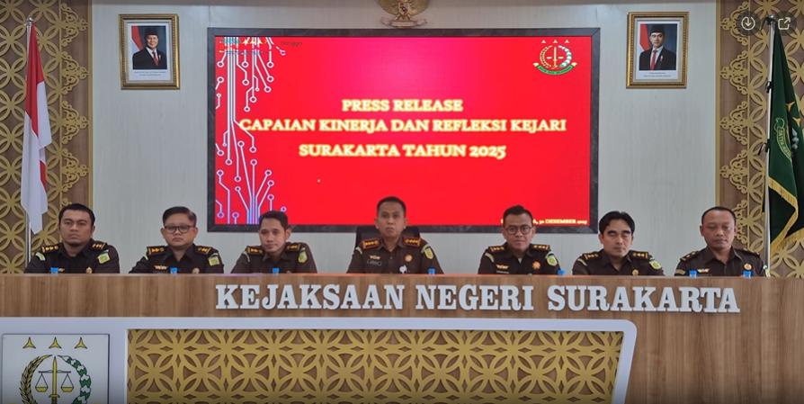 Press Release Capaian Kinerja dan Refleksi Akhir Tahun 2025