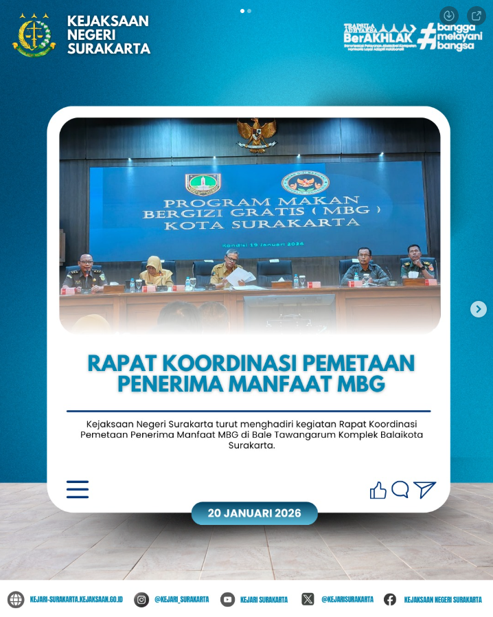 Rapat Koordinasi Pemetaan Penerima Manfaat MB