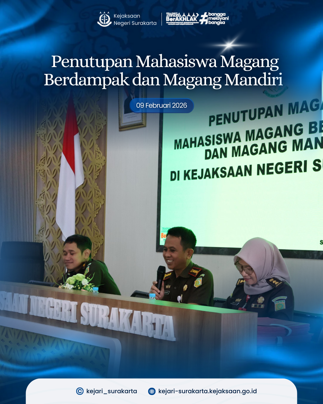 Penutupan Mahasiswa Magang Berdampak dan Magang Mandiri