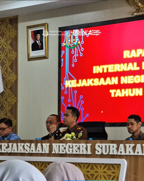 Pengarahan oleh Kepala Kejaksaan Negeri Surakarta