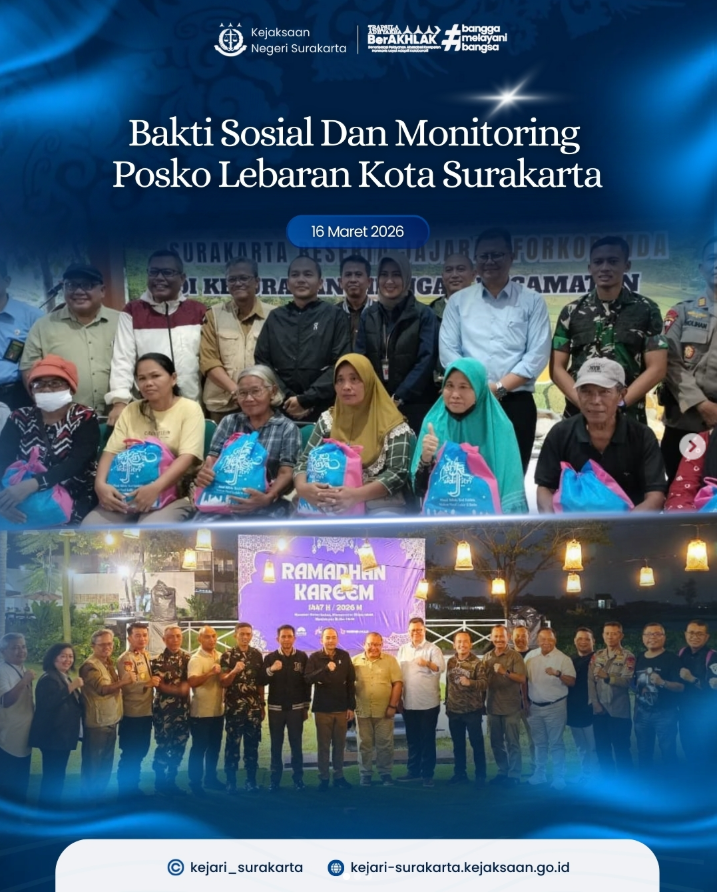 Bakti Sosial Penyerahan Bantuan Sembako