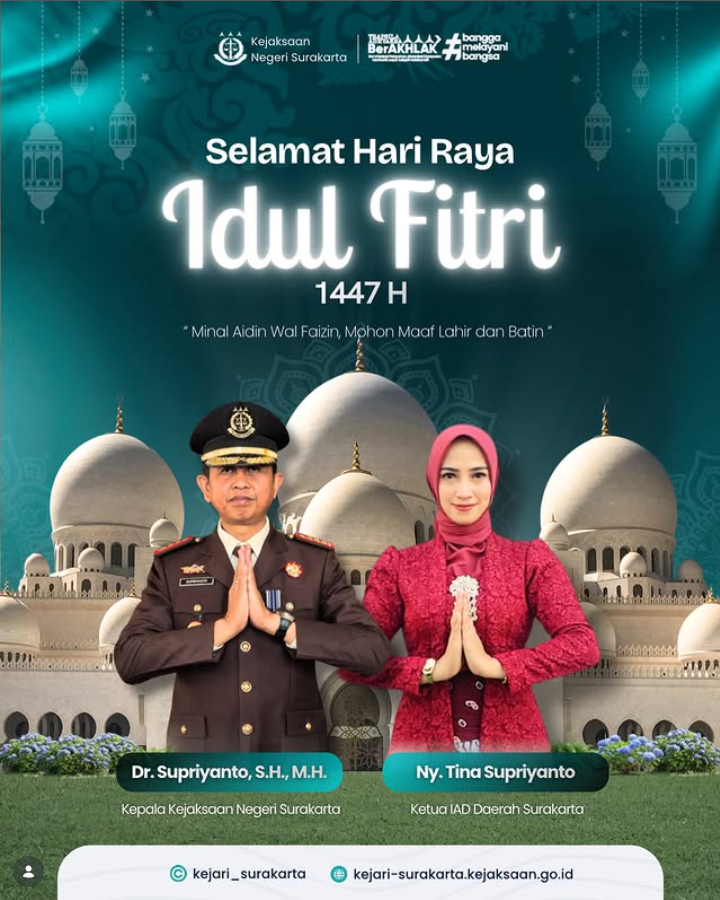 Selamat Hari Raya Idul Fitri 1447 H