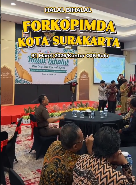 Halal Bihalal OJK Kota Surakarta bersama Forkopimda Kota Surakarta Tahun 2026