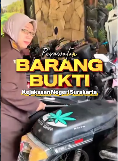 Perawatan dan Pemeliharaan Barang Bukti