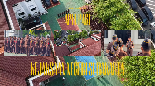 Apel pagi  Kejaksaan Negeri Surakarta