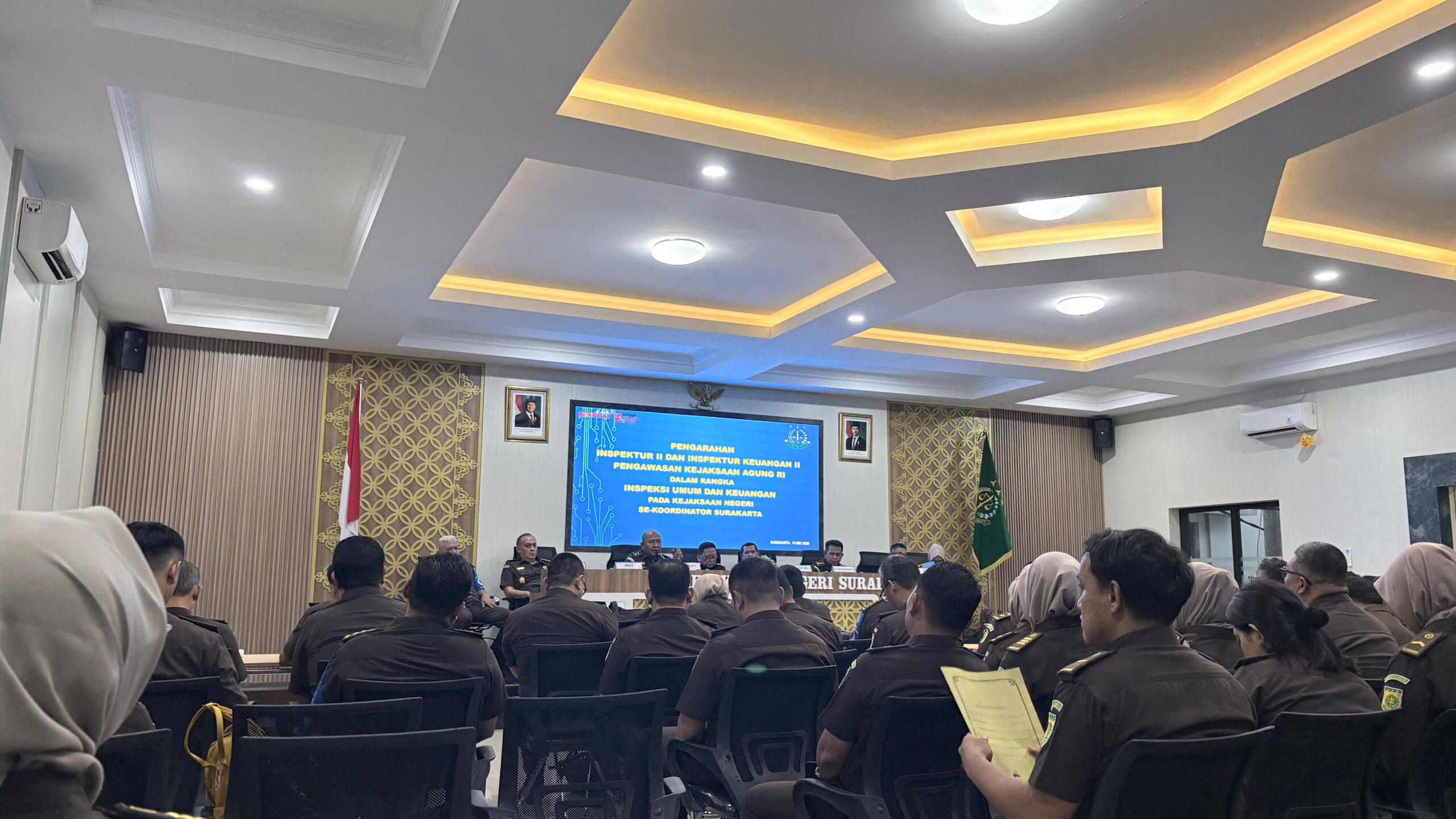 Inspeksi Umum dan Inspeksi Khusus Keuangan Tahun 2026 di wilayah hukum Kejaksaan Tinggi Jawa Tengah