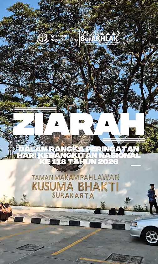 Upacara Ziarah di TMP Kusuma Bhakti