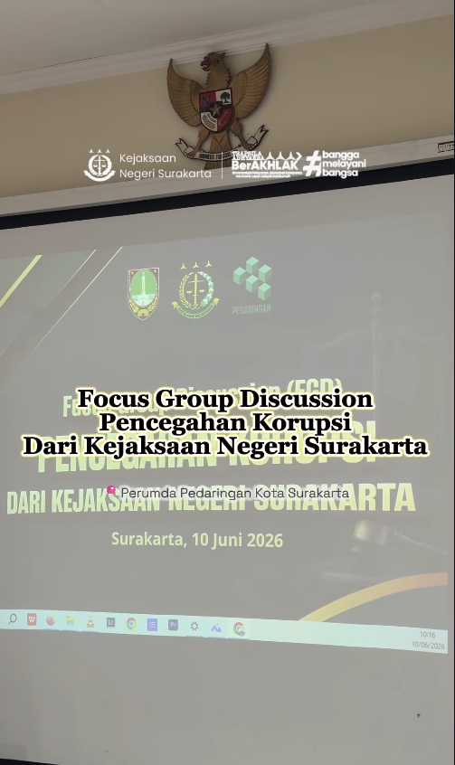 Focus Group Discussion (FGD) Pencegahan Korupsi