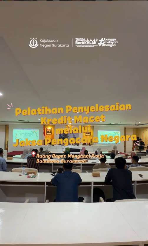 insight hukum strategis dalam acara Pengembangan Kapasitas & Penambahan Wawasan Pegawai PT BPR Bank Solo