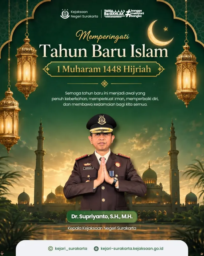Selamat Tahun Baru Islam 1 Muharam 1448 Hijriah