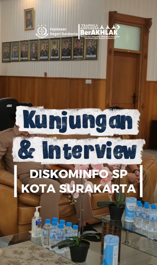 Kunjungan Dan Interview Diskominfo SP Kota Surakarta