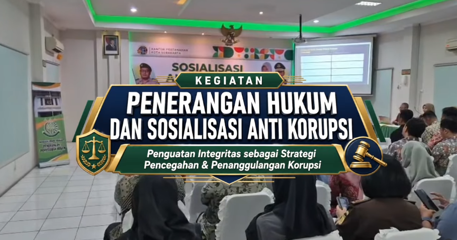 Kegiatan Penerangan Hukum Dan Sosialisasi Anti Korupsi Penguatan Integritas Sebagai Strategi Pencegahan Dan Penanggulangan Korupsi