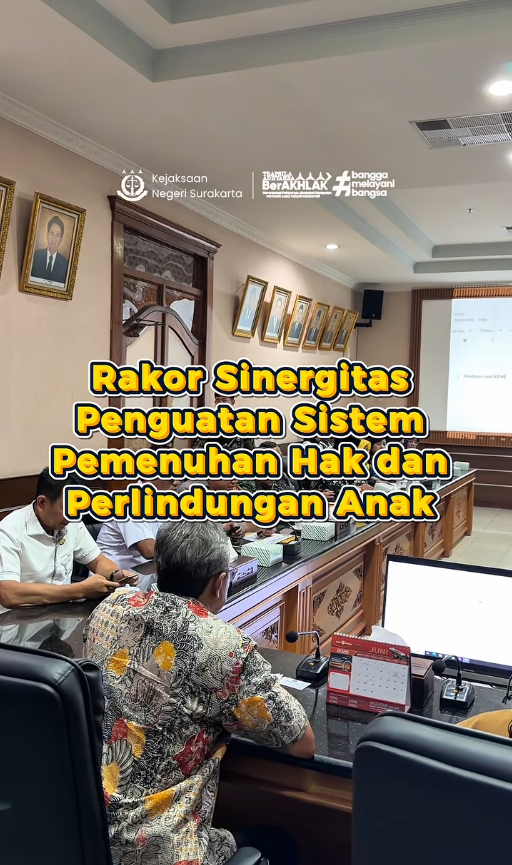 Rapat Koordinasi Sinergitas Penguatan Sistem Pemenuhan Hak Dan Perlindungan Anak