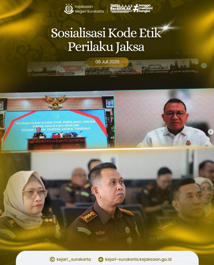 Sosialisasi Kode Etik Perilaku Jaksa