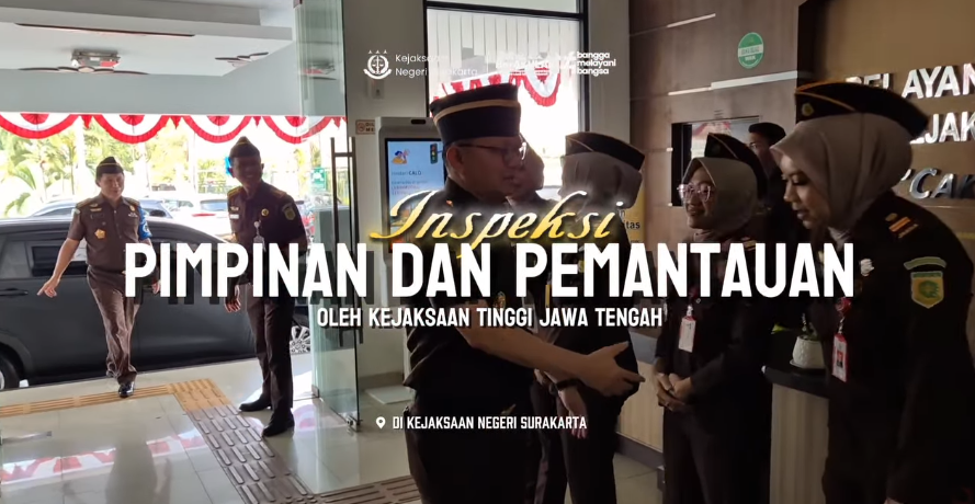 Inspeksi Pimpinan dan Inspeksi Pemantauan di Kejaksaan Negeri Surakarta