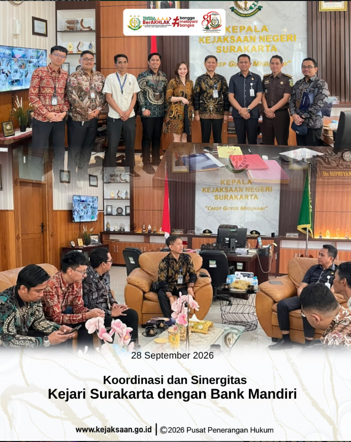Koordinasi dan Sinergitas Kejaksaan Negeri Surakarta dengan Bank Mandiri