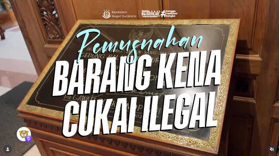 Pemusnahan  Barang Kena Cukai Ilegal
